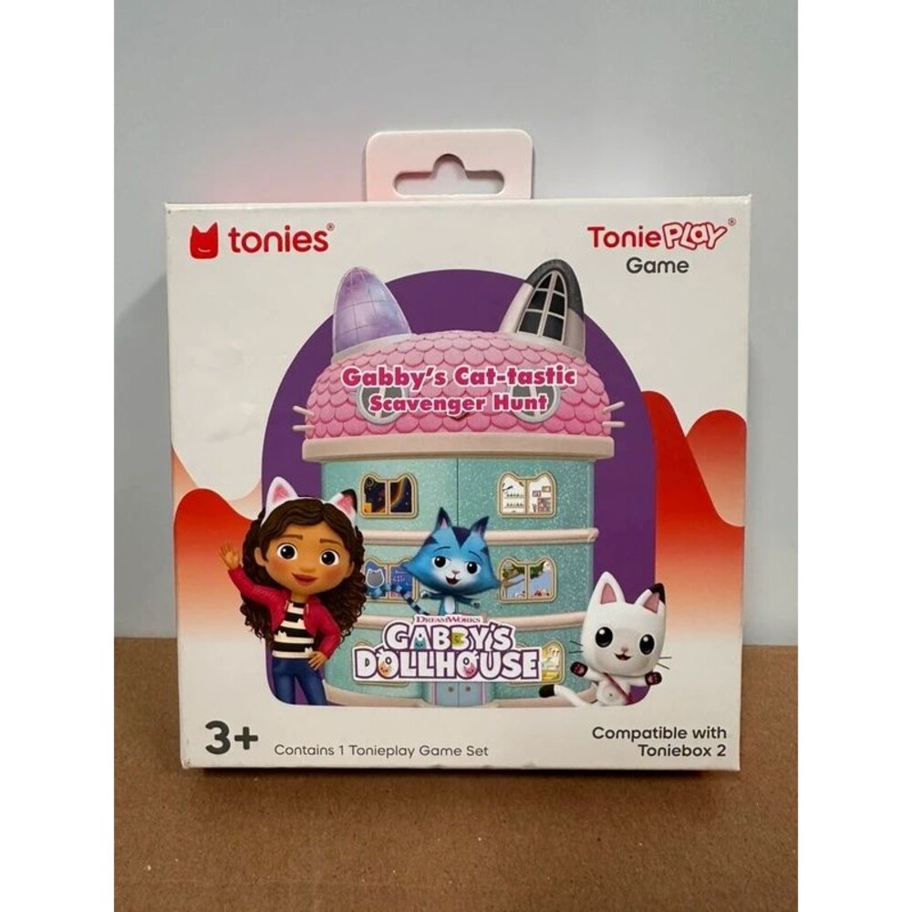 Tonies Gabby’s Dollhouse Cat-Tastic Scavenger Hunt Play Game